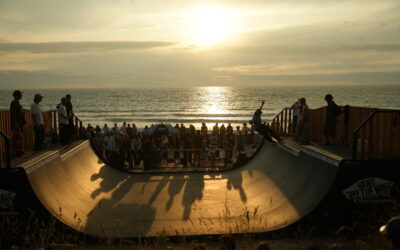 Inauguration de la rampe de la Côte des Basques